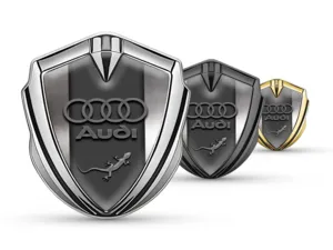 Audi 3d Emblema Badge Stile Max Metal Robusto 3D